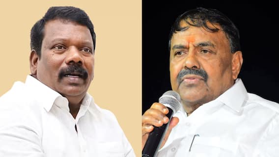 ஆட்சியில் பங்கு கேட்டு உயிரை வாங்குறாங்க.. காங்கிரஸை விமர்சித்த அமைச்சர் ராஜ கண்ணப்பன்! ஆட்சியில் பங்கு கேட்டு உயிரை வாங்குறாங்க.. காங்கிரஸை விமர்சித்த அமைச்சர் ராஜ கண்ணப்பன்!