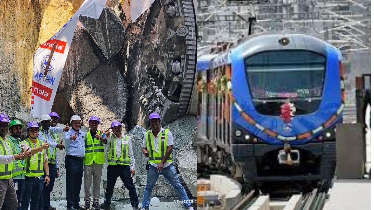 Chennai Metro Rail work: அசத்திய கழுகு.! களத்தில் இறங்கிய பெலிகன்- சென்னை மக்களுக்கு மெட்ரோவின் சூப்பர் அறிவிப்பு