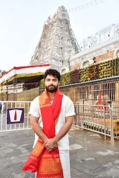 Vishwak Sen: తిరుమల శ్రీవారిని దర్శించుకున్న విశ్వక్ సేన్... 'ఫంకీ' విడుదలకు ముందు