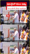పుదుచ్చేరిలో కమలం పువ్వు.. పెయింటింగ్ వేసిన అమిత్ షా