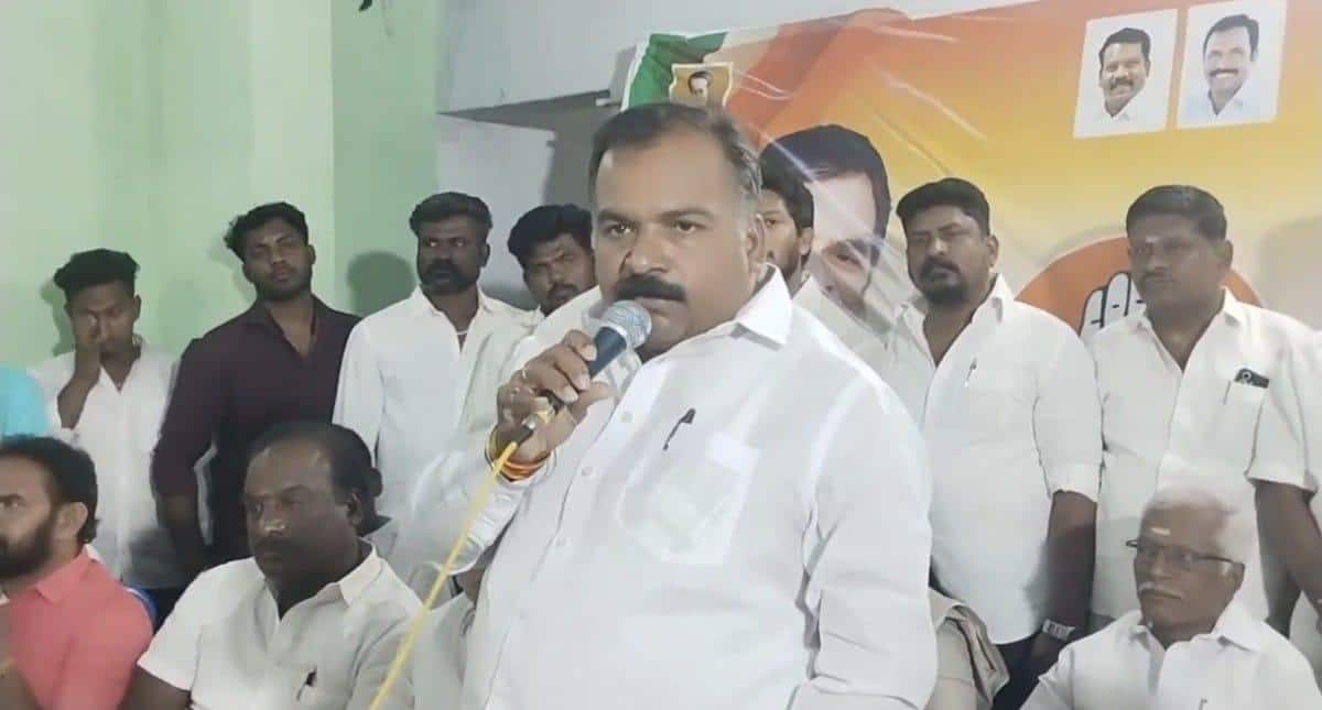 எங்களுக்கு பணம் கம்மி, ஆட்கள் கம்மி.. ஆனால் ஆதரவு இல்லாமல் அரியணை ஏறி இருக்க முடியாது - மாணிக்கம் தாகூர் காட்டம் !