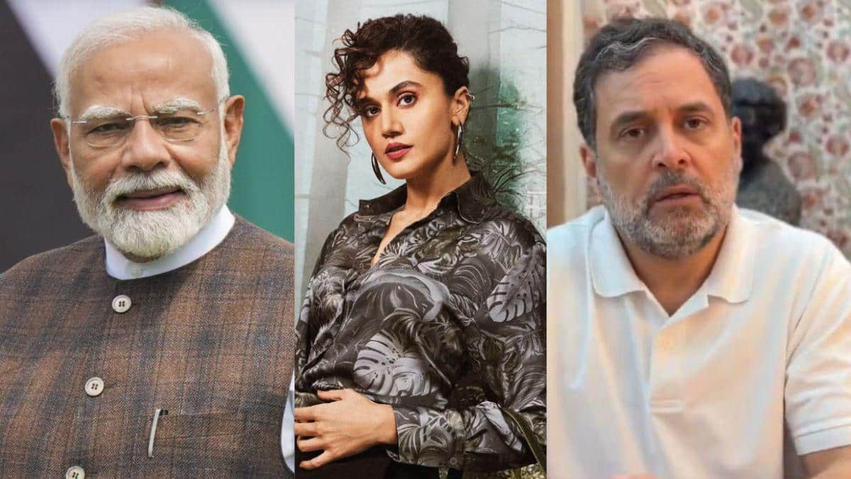 Taapsee Pannu: “யப்பா சாமி.. நான் வாழ ஆசைப்படுறேன்” - மோடியை பிடிக்குமா என்ற கேள்விக்கு டாப்ஸி பதில்!