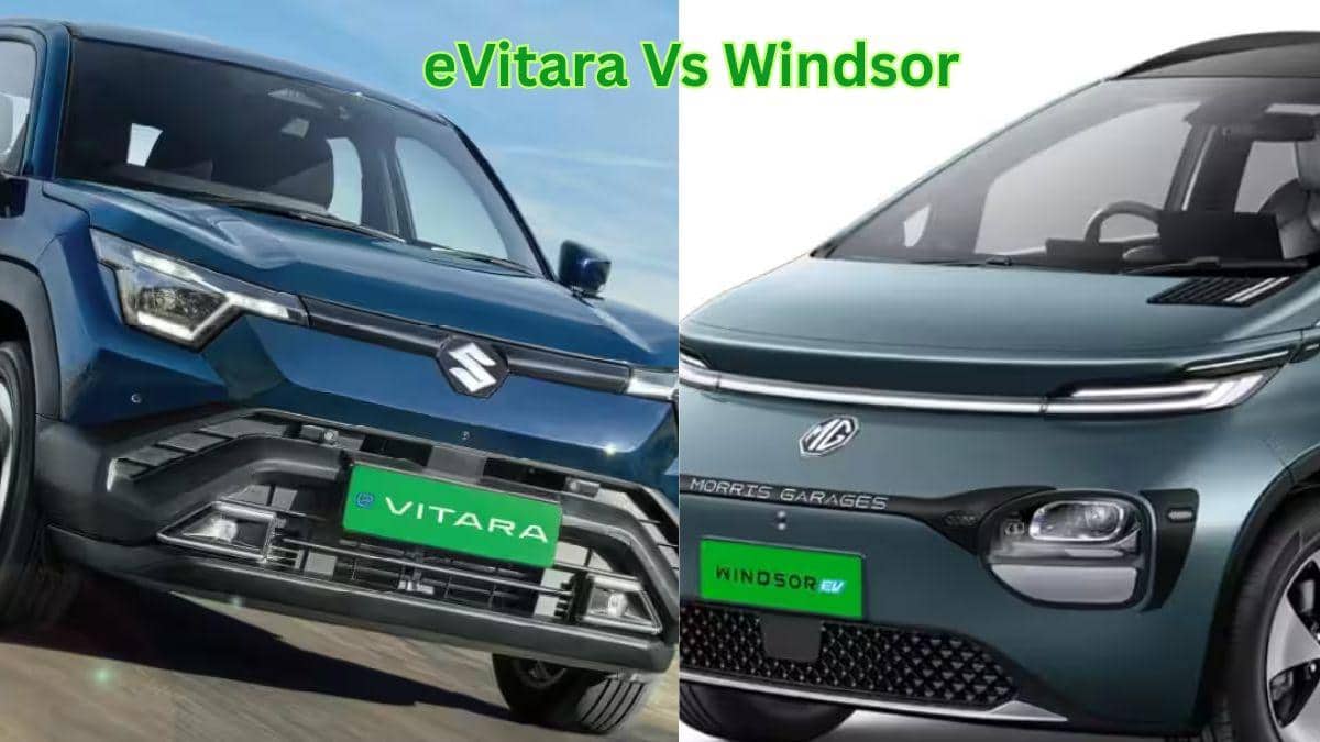 eVitara vs Windsor: இவிதாரா, விண்ட்சர் கார்களை மலிவாக்கும் சூப்பரான பேட்டரி ஆப்ஷன்; வாடகை எவ்வளவு.? எது குறைவு.?