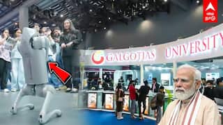 AI Summit 2026 | இந்தியா மானமே போச்சு.. AI மாநாட்டில் சீன ரோபோ! சீட்டிங் செய்த உ.பி UNIVERSITY