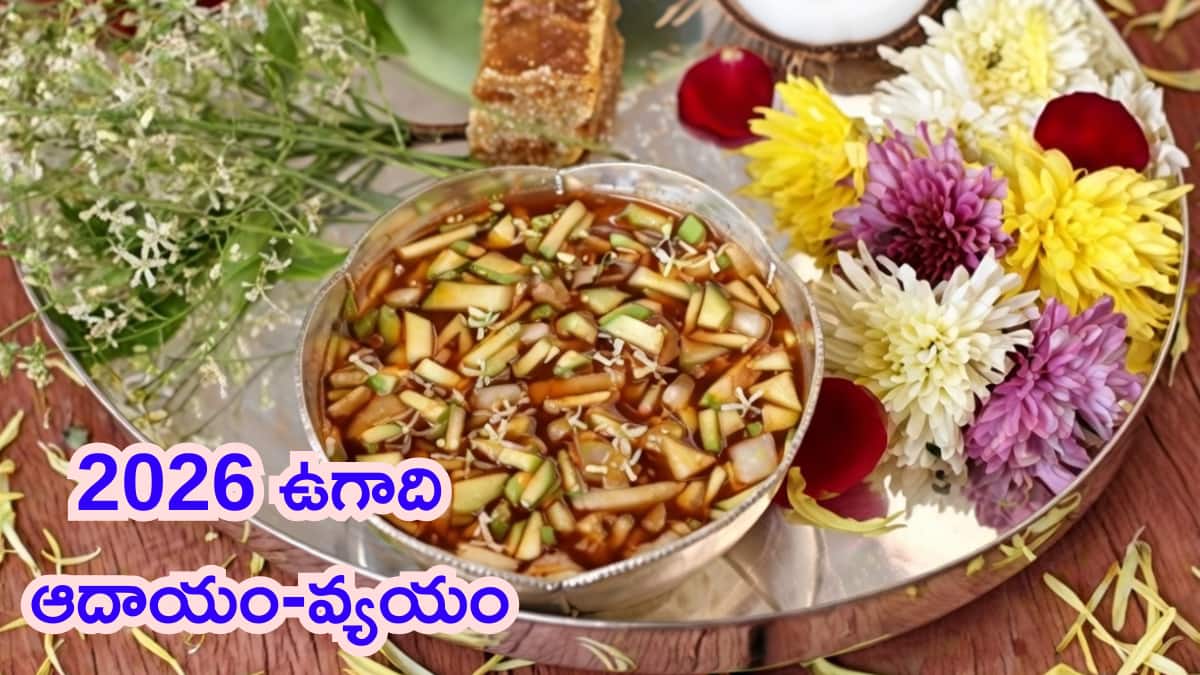 Ugadi 2026 Aadayam Vyayam : ఉగాది 2026 పరాభవ నామసంవత్సరంలో మీ రాశి ఆదాయం - వ్యయం తెలుసుకోండి!