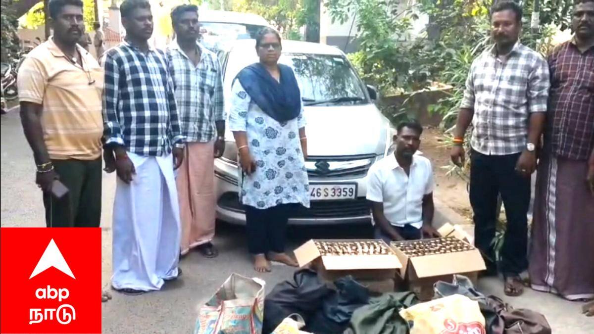 சீர்காழியில் வாடகை காரில் கடத்தி வரப்பட்ட மது பாட்டில்கள்! போலீஸ் அதிரடி கைது, அதிர்ச்சி தரும் பின்னணி தகவல்..