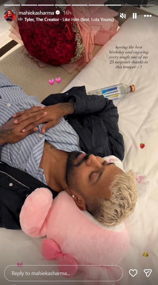 Hardik Pandya showered love on girlfriend Mahika Sharma's birthday, gave 25 surprises on her 25th birthday