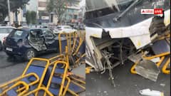 राजकोट: नशे में बस चालक ने मचाया तांडव, दो वाहनों को मारी टक्कर, आरोपी चालक गिरफ्तार