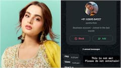 'This Is Not Me', Dhurandhar Fame Ayesha Khan Exposes WhatsApp Imposter, Shares Screenshot