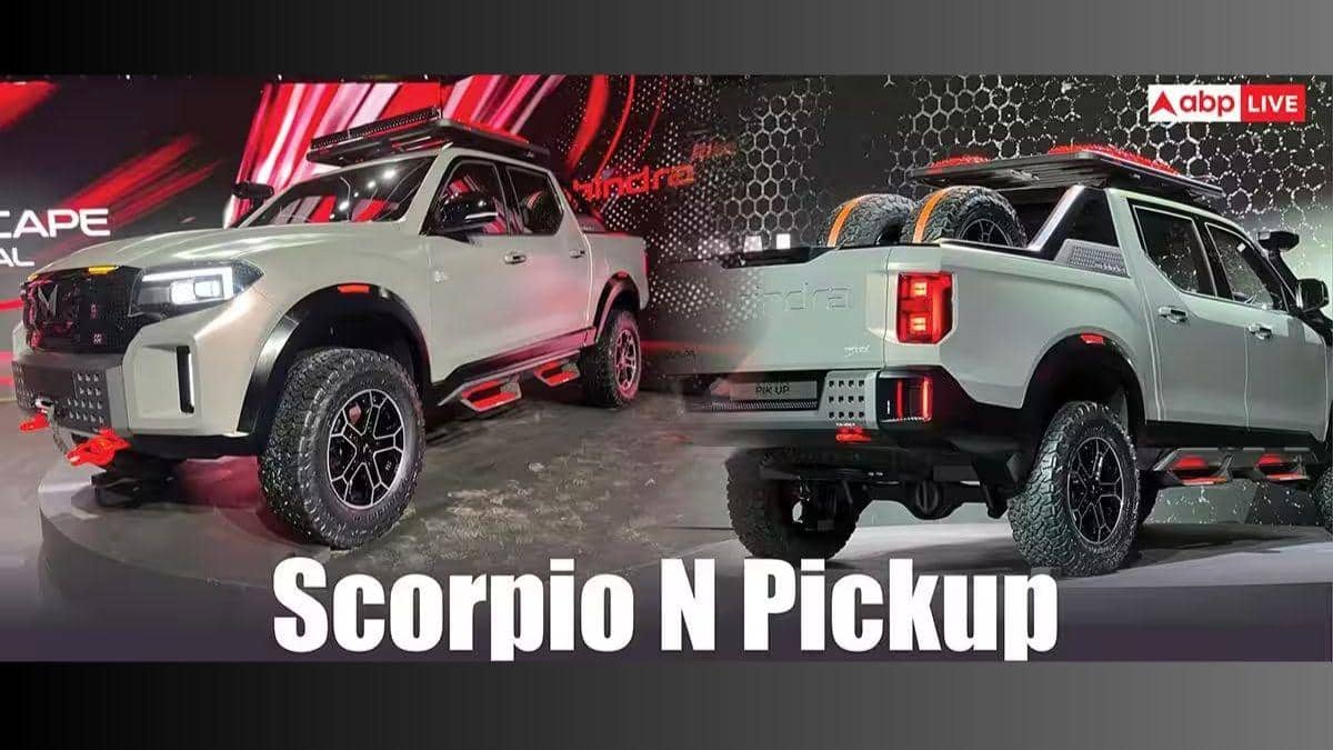 Mahindra Scorpio N Pickup: தாறுமாறு தக்காளி சோறு.! மஹந்திரா ஸ்கார்பியோ N பிக்கப் செம்மயா இருக்கே.! எப்போ வெளியாகுது.?