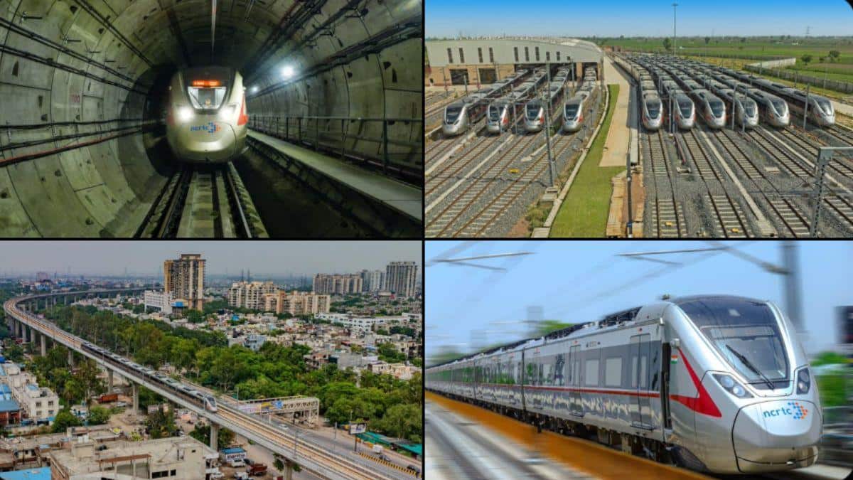 Namo Bharat Train: 82.15KM தூரம்..! 55 நிமிஷம் தான், 180KM ஸ்பீட் - 12KM பூமிக்கு கீழ - மிரட்டலான நமோ பாரத் ரயில்
