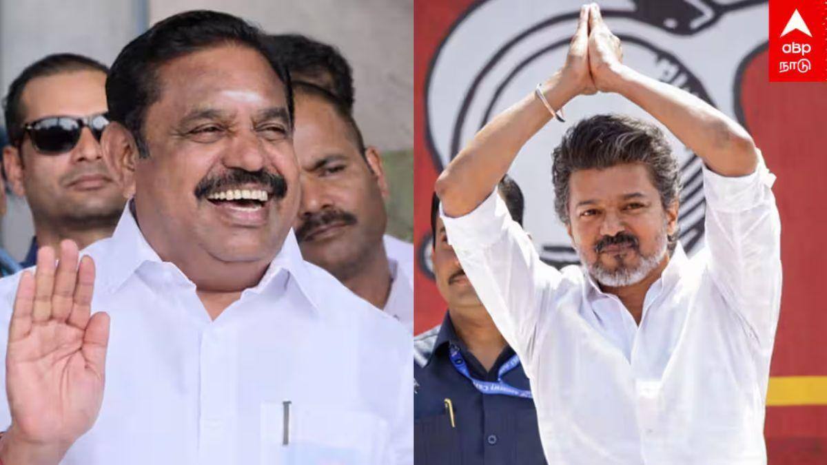 TVK Vijay: ”அதிமுக-காரங்க காமெடி பண்ணாதிங்கயா” வீணாய் குறுக்கே வருவதாக விஜய் விமர்சனம் - வேலூர் பேச்சு
