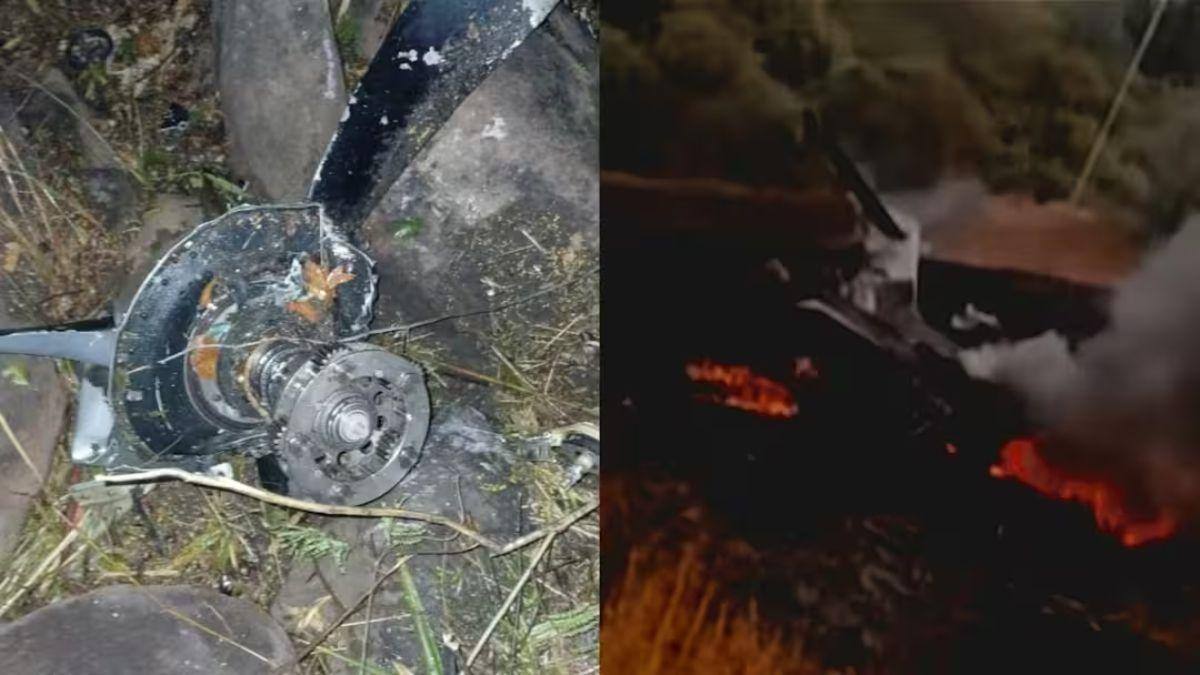 Air Ambulance Crashes: கோர விபத்து - கீழே விழுந்து நொறுங்கிய விமானம், 7 பேர் உடல் கருகி பலி - 23 நிமிடங்களில் துயரம்