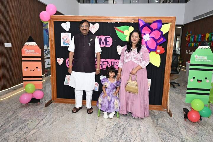त्यांच्या लाडक्या नात शुर्वीसोबत त्यांनी भावनिक आणि आनंददायी सकाळ घालवली.