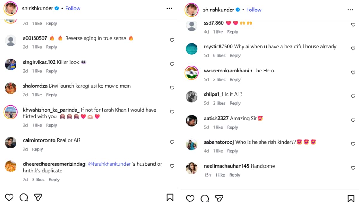 शिरीष कुंदर का नया ट्रांसफॉर्मेशन हुआ वायरल, अपनी उम्र से आधे के दिखते हैं फराह खान के पति