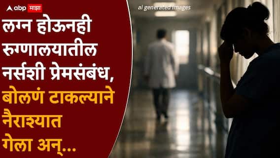 Dombivli Crime News: लग्न होऊनही रुग्णालयातील नर्सशी प्रेमसंबंध, बोलणं टाकल्याने नैराश्यात गेला, डॉक्टरचा 10 बिअर आणि 45 गोळ्यांचे सेवन करून जीवन संपवण्याचा प्रयत्न, नेमकं काय घडलं? Dombivli Crime News: लग्न होऊनही रुग्णालयातील नर्सशी प्रेमसंबंध, बोलणं टाकल्याने नैराश्यात गेला, डॉक्टरचा 10 बिअर आणि 45 गोळ्यांचे सेवन करून जीवन संपवण्याचा प्रयत्न, नेमकं काय घडलं?