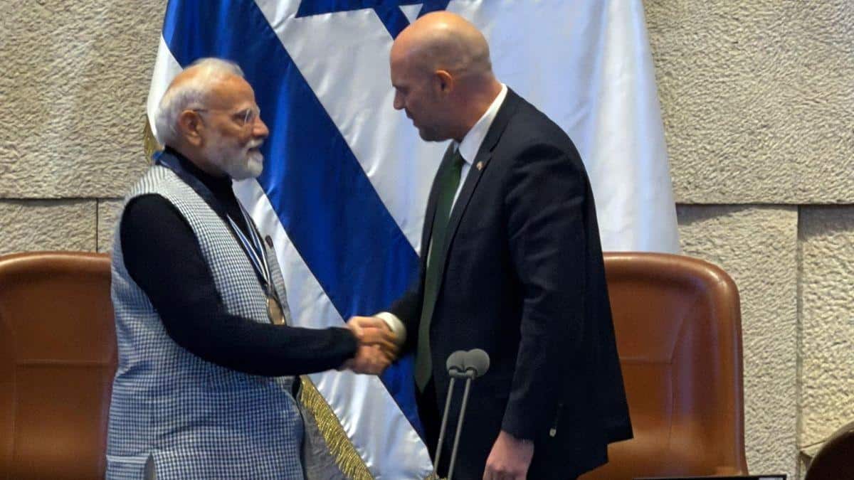 Born the Day India Recognised Israel: PM Modi Highlights Personal Link In Knesset Speech