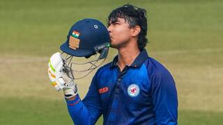 6,6,6,6,6... IPL 2026 પહેલા વૈભવ સૂર્યવંશીની વિસ્ફોટક બેટિંગ, 14 બોલમાં ફટકારી ફિફ્ટી