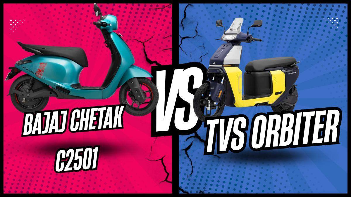 TVS Orbiter vs Bajaj Chetak C2501: TVS ఆర్బిటర్- బజాజ్ చేతక్‌లలో బడ్జెట్ ఎలక్ట్రిక్ స్కూటర్ ఏది? తేడాలు తెలుసుకోండి! 