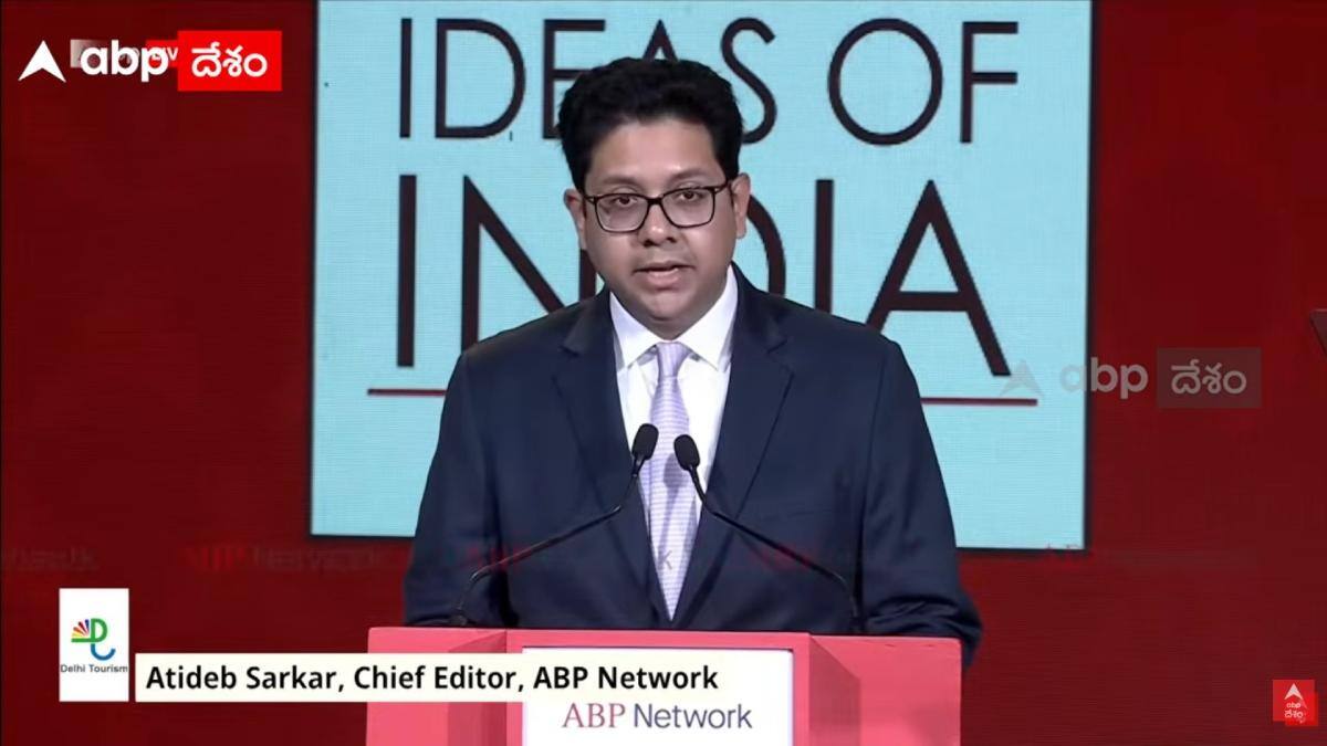 Ideas of India 2026: ముంబైలో ఐడియాస్ ఆఫ్ ఇండియా 2026 ప్రారంభం, ప్రారంభోపన్యాసం చేస్తున్న అతిదేబ్ సర్కార్