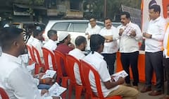 मनसेचा आगळावेगळा मराठी भाषा गौरव दिन; भैय्यांना शिकवली बाराखडी, देशपांडेंचा हटके टी-शर्ट