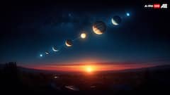 Planetary Parade 2026: आज शाम सूर्यास्त के बाद आसमान में प्लेनेटरी परेड, बुध-शुक्र समेत 6 ग्रह एक कतार में दिखेंगे
