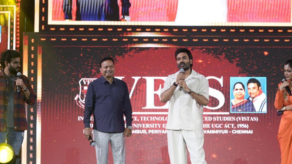 இரண்டாவது அத்தியாயத்தை துவங்கியுள்ளேன்..வேல்ஸ் பல்கலைக்கழகத்தில் கலாச்சார விழாவில் நடிகர் தனுஷ்