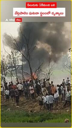 వేట్లపాలెం ఘటనా స్థలంలో దృశ్యాలు..
