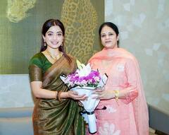 Virosh Couple : సీఎం రేవంత్ ఫ్యామిలీని కలిసిన రష్మిక - వివాహ రిసెప్షన్‌కు ఆహ్వానం