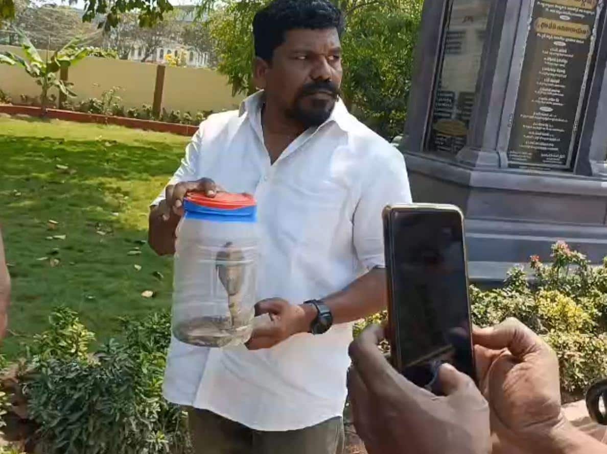 Snake In Meeting: కౌన్సిల్ సమావేశానికి నాగుపామును తెచ్చిన సభ్యుడు.. మంత్రి నియోజకవర్గంలో షాకింగ్ సీన్