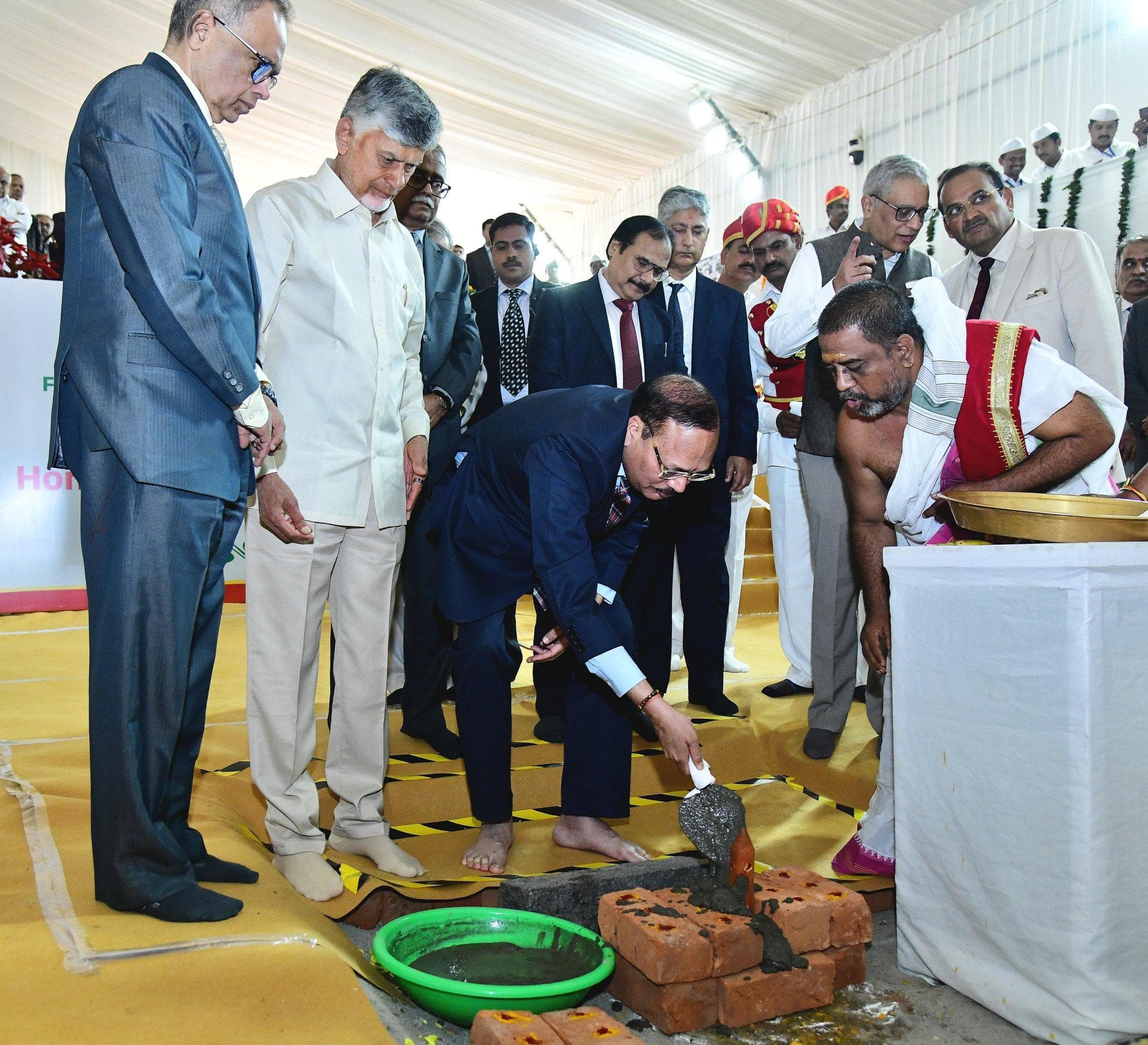 AP Judicial Academy: ఏపీ జ్యుడీషియల్ అకాడమీకి శంకుస్థాపన చేసిన సీజేఐ జస్టిస్ సూర్యకాంత్, రూ.165 కోట్లతో నిర్మాణం
