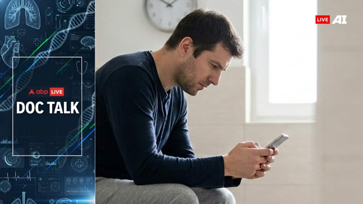 ABP Live Doc Talk: Scrolling On The Toilet? Study Links Smartphone Use To Higher Hemorrhoids Risk