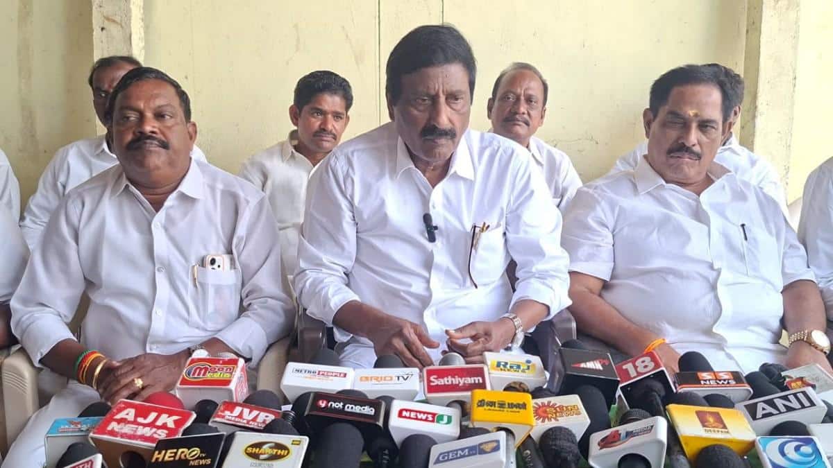 பதவி வெறியில் திமுக.. மிரட்டலுக்கு பணியும் காங்கிரஸ்! - புதுச்சேரி அரசியலில் புயலைக் கிளப்பிய அதிமுக அன்பழகன்!