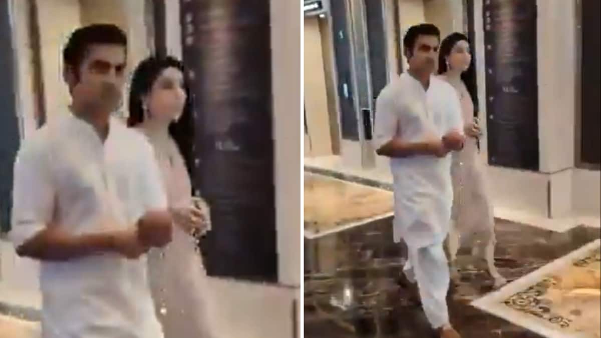 Gautam Gambhir Attends Arjun Tendulkar Wedding Before Semi Final