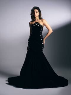 Palak Tiwari Pics: બ્લેક ઓફ શોલ્ડર ગાઉનમાં અપ્સરા લાગી પલક તિવારી, જુઓ તસવીરો