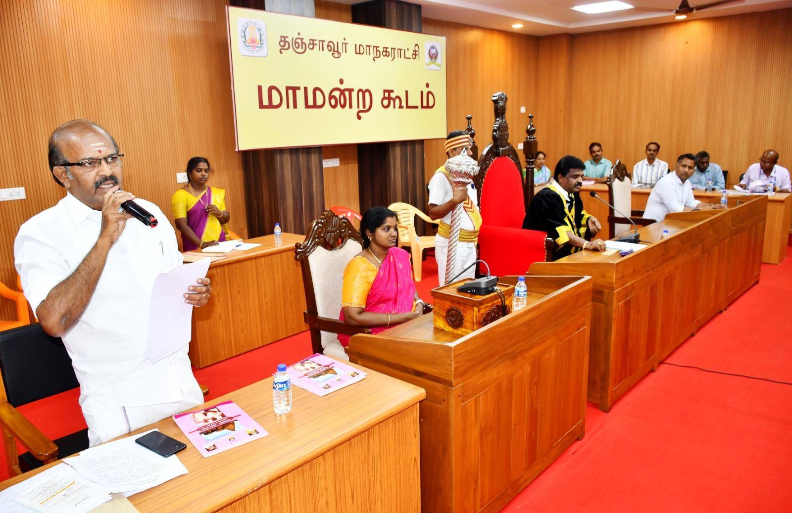 தொடர்ந்து நான்கு ஆண்டுகளாக உபரி பட்ஜெட்... தஞ்சாவூர் மாநகராட்சி மேயர் சண்.ராமநாதன் பெருமிதம்