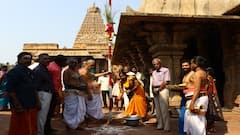 தஞ்சாவூர் பெரிய கோயிலில் இன்று சித்திரை திருவிழா பந்தக்கால் முகூர்த்தம்