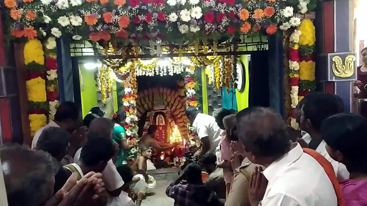 குச்சனூர் சனிப்பெயர்ச்சி: சனி தோஷம் நீங்க வேண்டுமா? சுயம்பு சனீஸ்வரர் கோவிலில் குவிந்த பக்தர்கள்!