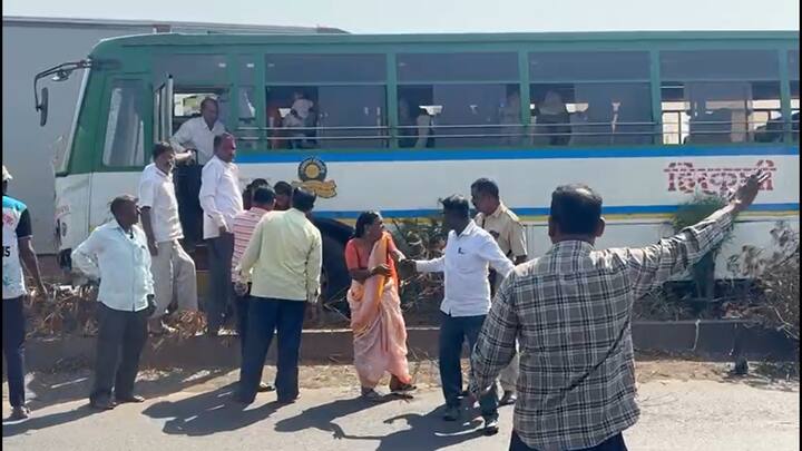 आजराहून सकाळी 8 वाजता हिरकणी बस स्वारगेटला निघाली होती.
