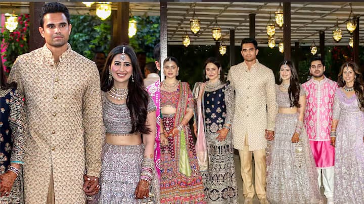 मुंबईतील पंचतारांकित हॉटेलमध्ये अर्जुन आणि सानिया  यांचा विवाह सोहळा संपन्न झाला. 5 मार्च रोजी सकाळी पावणे बाराच्या दरम्यान हा शाही विवाह सोहळा झाला.