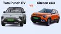 Tata Punch EV vs Citroen eC3 - ధర, రేంజ్, ఫీచర్లలో ఏ కారు ఎలా ఉంది, ఏది బెస్ట్‌?