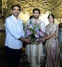 Nara Lokesh: అల్లు శిరీష్ - నయనిక పెళ్లిలో నారా లోకేష్... కొత్త జంటకు ఆశీస్సులు - ఫోటోలు చూడండి