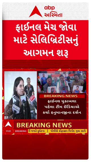 T20 World Cup Final : ફાઈનલ મેચ જોવા માટે અમદાવાદમાં સેલિબ્રિટીસનું આગમન