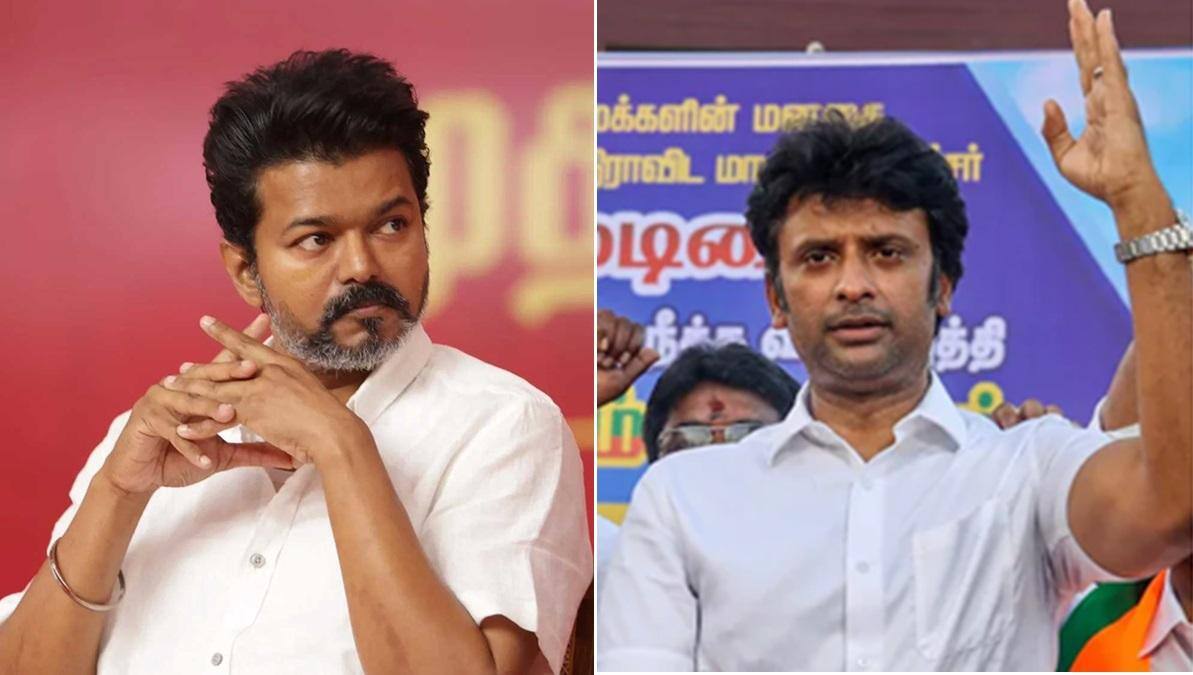 BJP on TVK Vijay: விஜய்க்கு தங்கம் விலை தெரியுமா? டிவியை உடைத்தவர் இலவசங்கள் வாக்குறுதி தருவதேன்?- பொளந்த பாஜக!