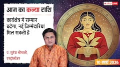 Aaj Ka Kanya Rashifal 10 March 2026: कन्या राशि मान-सम्मान में वृद्धि, नई जिम्मेदारी के लिए रहें तैयार