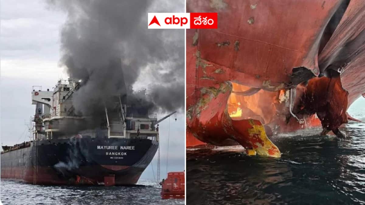 Iran blows ship : భారత్‌కు వస్తున్న థాయ్ నౌకను పేల్చివేత - హార్ముజ్ జలసంధిపై ఇరాన్ బాంబుల వర్షం