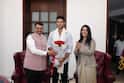 Suryakumar Yadav And Shivam Dubey Meet Devendra Fadnavis: देवेंद्र फडणवीसांची सूर्यकुमार यादवला कडाडून मिठी; शिवम दुबेही भेटीला पोहोचला, PHOTO