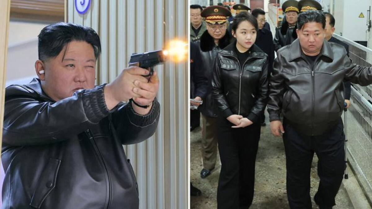 Kim Jong Un: ஈரான் போருக்கு நடுவே கெத்து காட்டிவரும் கிம் ஜாங் உன்; மகளுடன் துப்பாக்கி தொழிற்சாலையில் சோதனை