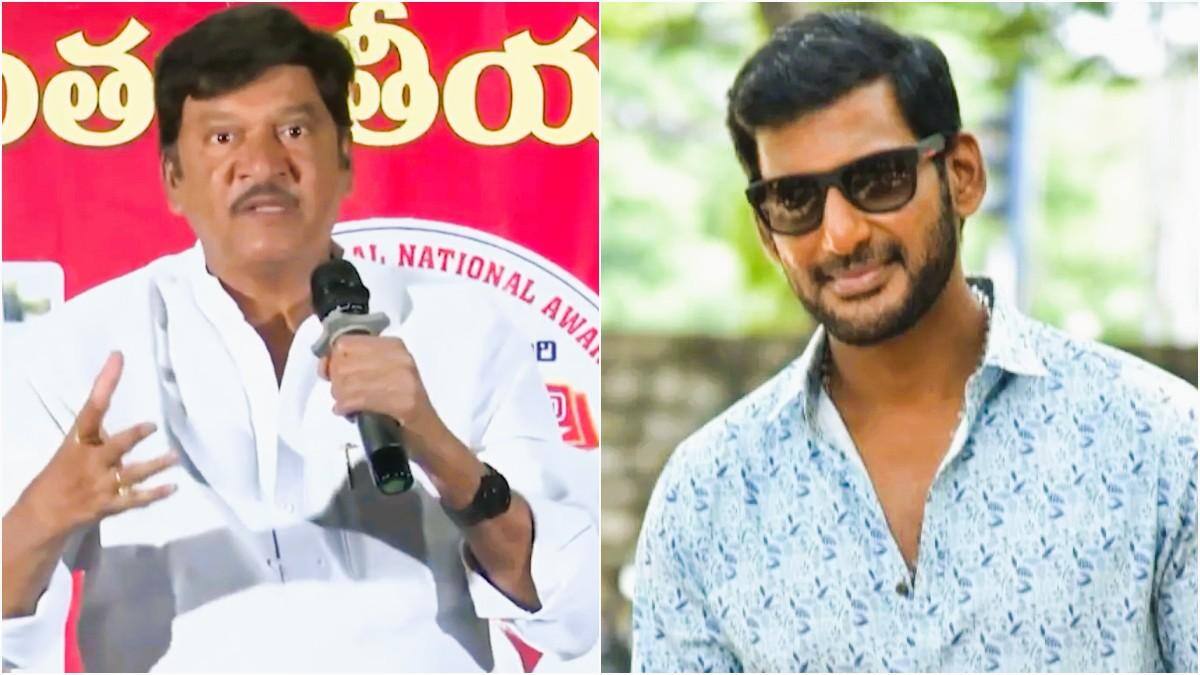 Vishal On Rajendra Prasad: సారీ చెప్పండి రాజేంద్ర ప్రసాద్ గారూ... ఎంజీఆర్‌ ఇష్యూలో విశాల్ ట్వీట్