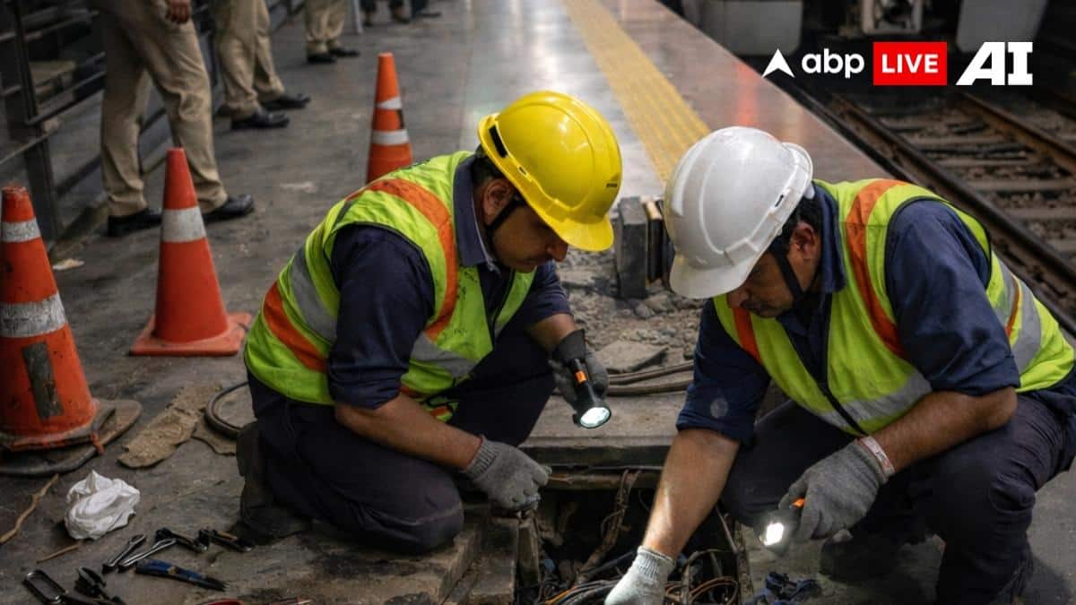 दिल्ली मेट्रो की मैजेंटा लाइन 500 मीटर से अधिक की केबल चोरी, Metro की रफ्तार पर लगा ब्रेक